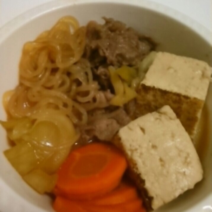 我が家の肉豆腐